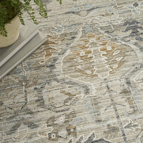 Nourison Nyle Beige 53 X 710 Area Rug 805-152606 Image 7