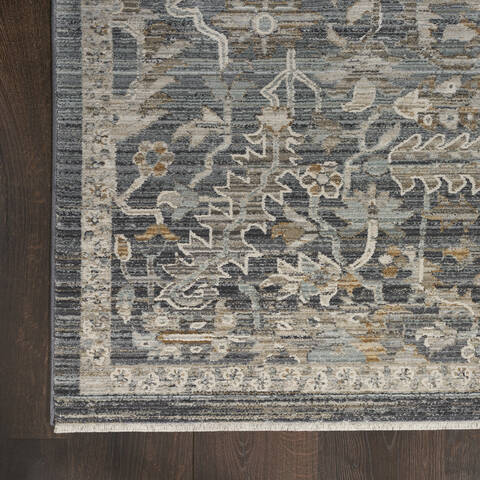 Nourison Nyle Blue 53 X 710 Area Rug 805-152607 Image 3