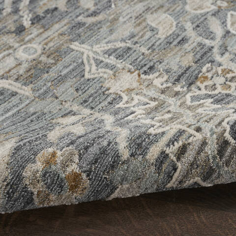Nourison Nyle Blue 53 X 710 Area Rug 805-152607 Image 6