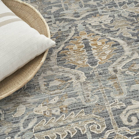 Nourison Nyle Blue 53 X 710 Area Rug 805-152607 Image 7
