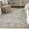 Nourison Nyle Blue 53 X 710 Area Rug 805-152607 Thumb 1