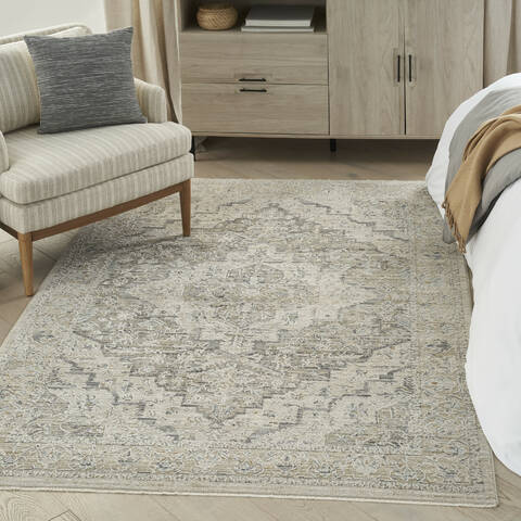 Nourison Nyle Beige 53 X 710 Area Rug 805-152625 Image 1