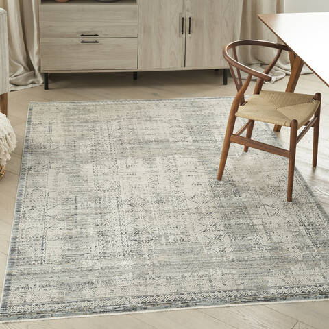 Nourison Nyle Blue 53 X 710 Area Rug 805-152639 Image 1