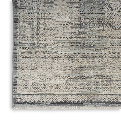 Nourison Nyle Blue 53 X 710 Area Rug 805-152639 Image 4