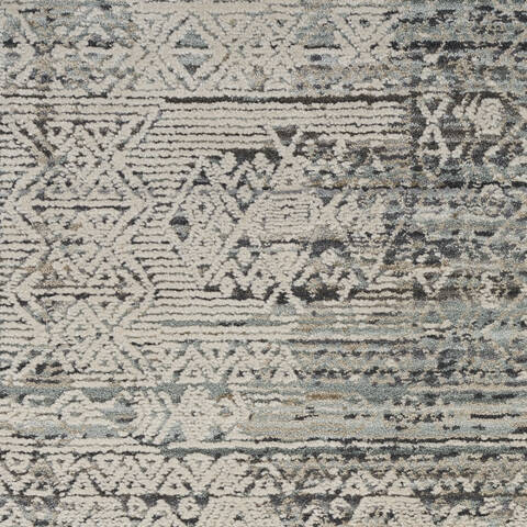 Nourison Nyle Blue 53 X 710 Area Rug 805-152639 Image 5