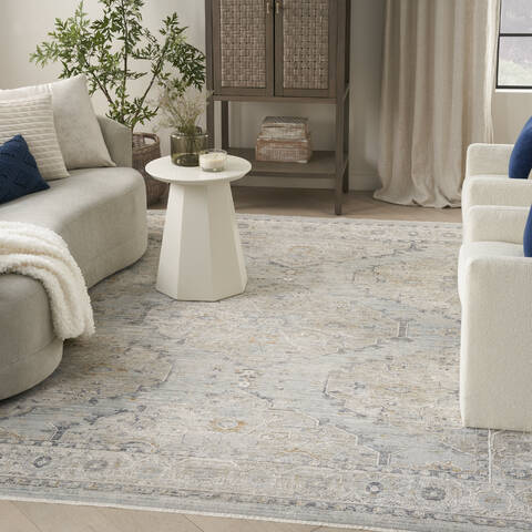 Nourison Nyle Blue 53 X 710 Area Rug 805-152653 Image 1