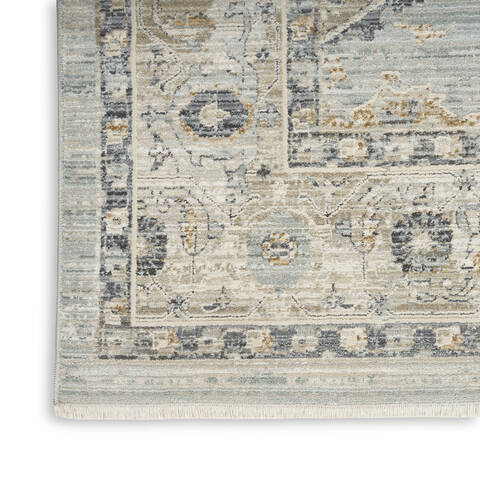 Nourison Nyle Blue 53 X 710 Area Rug 805-152653 Image 4