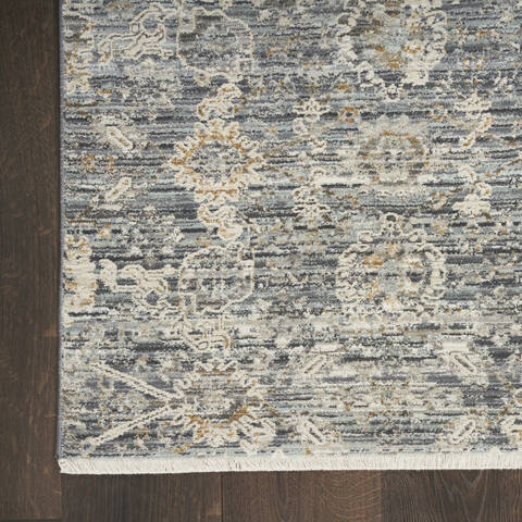Nourison Nyle Grey 53 X 710 Area Rug 805-152667 Image 3
