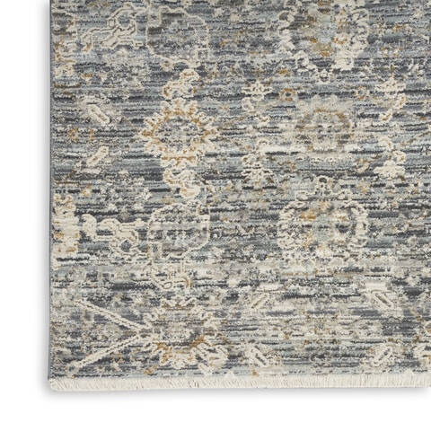 Nourison Nyle Grey 53 X 710 Area Rug 805-152667 Image 4