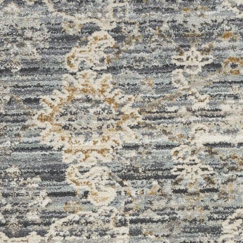 Nourison Nyle Grey 53 X 710 Area Rug 805-152667 Image 5