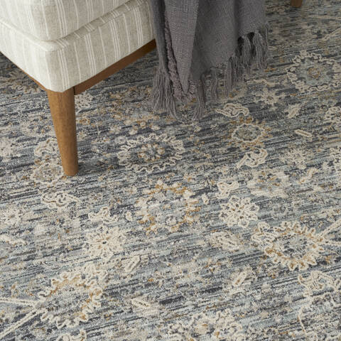 Nourison Nyle Grey 53 X 710 Area Rug 805-152667 Image 7