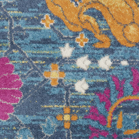 Nourison Passion Blue 80 X 100 Area Rug 805-152991 Image 5