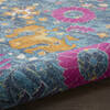 Nourison Passion Blue 80 X 100 Area Rug 805-152991 Thumb 6