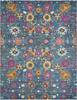 Nourison Passion Blue 80 X 100 Area Rug 805-152991 Thumb 0