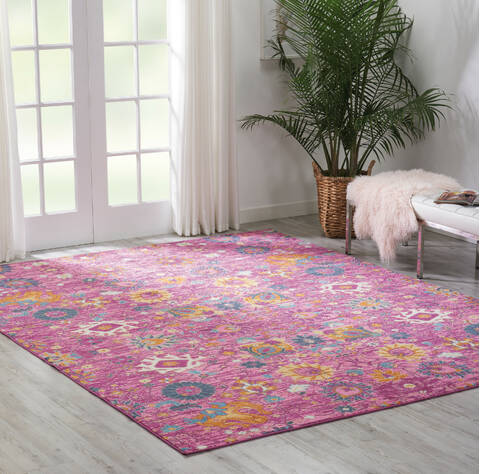 Nourison Passion Purple 80 X 100 Area Rug 805-152993 Image 1