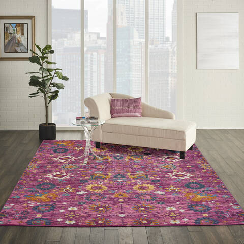 Nourison Passion Purple 80 X 100 Area Rug 805-152993 Image 7