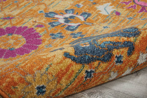 Nourison Passion Yellow 80 X 100 Area Rug 805-152994 Image 5
