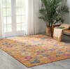 Nourison Passion Yellow 80 X 100 Area Rug 805-152994 Thumb 1