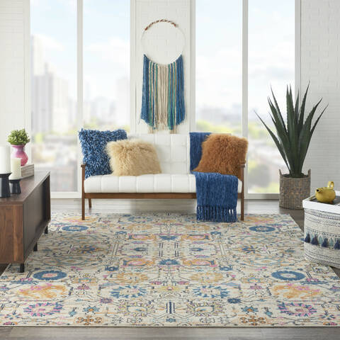 Nourison Passion Beige 80 X 100 Area Rug 805-152995 Image 1