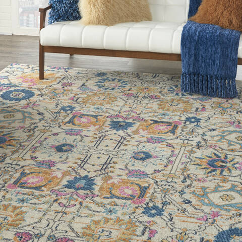 Nourison Passion Beige 80 X 100 Area Rug 805-152995 Image 7