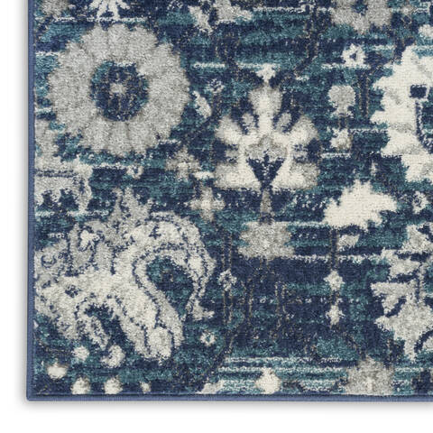 Nourison Passion Blue 80 X 100 Area Rug 805-152997 Image 4