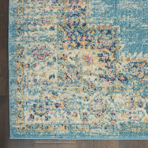 Nourison Passion Blue 80 X 100 Area Rug 805-153053 Image 3
