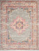 Nourison Passion Grey 80 X 100 Area Rug 805-153065 Thumb 0