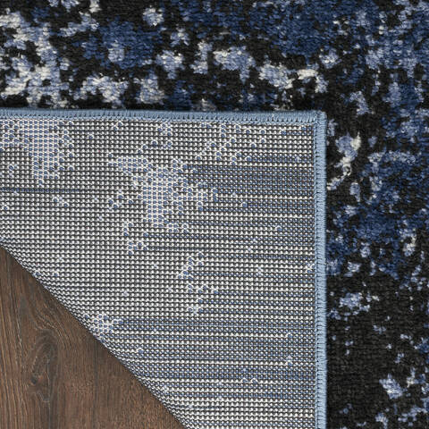Nourison Passion Blue 80 X 100 Area Rug 805-153121 Image 2