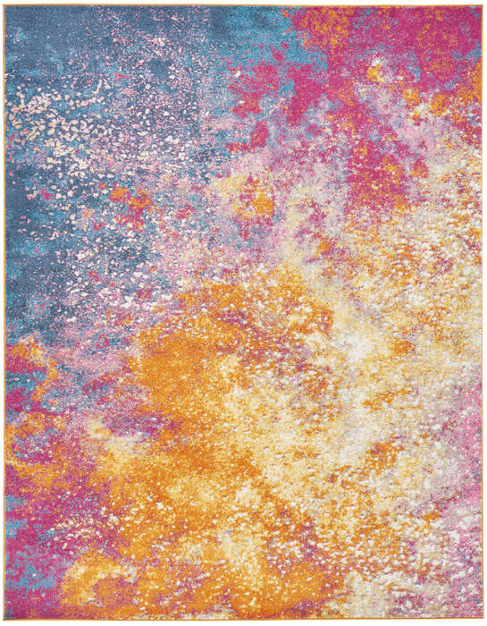 Nourison Passion Yellow 80 X 100 Area Rug 805-153125 Image 0