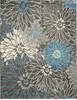 Nourison Passion Blue 80 X 100 Area Rug 805-153213 Thumb 0