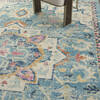 Nourison Passion Blue 80 X 100 Area Rug 805-153288 Thumb 7