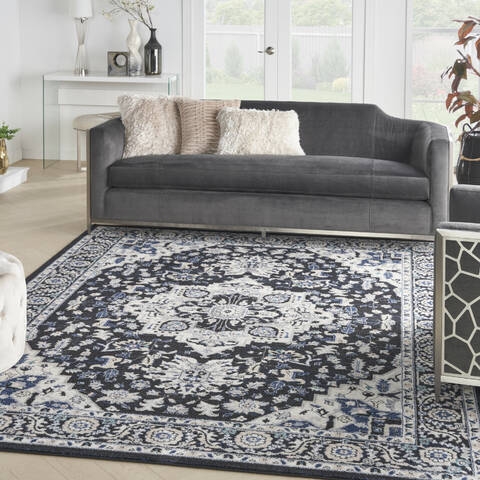 Nourison Passion Black 80 X 100 Area Rug 805-153344 Image 1
