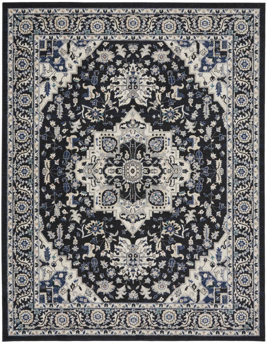 Nourison Passion Black 80 X 100 Area Rug 805-153344 Image 0