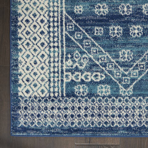 Nourison Passion Blue 80 X 100 Area Rug 805-153353 Image 3