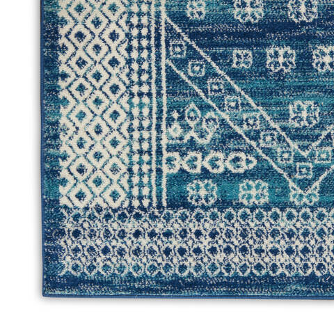 Nourison Passion Blue 80 X 100 Area Rug 805-153353 Image 4