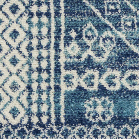 Nourison Passion Blue 80 X 100 Area Rug 805-153353 Image 5