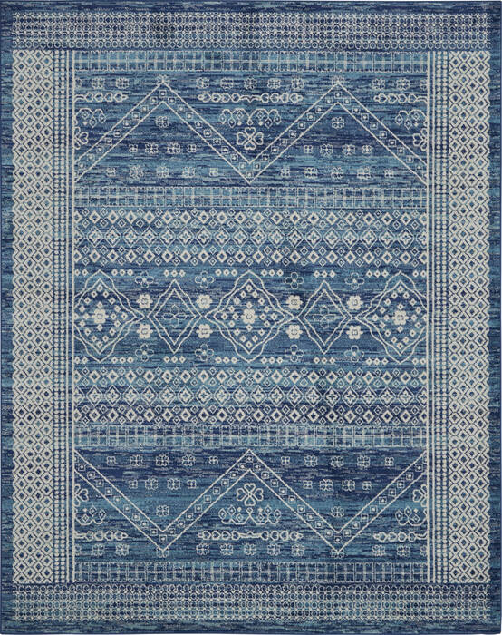 Nourison Passion Blue 80 X 100 Area Rug 805-153353 Image 0