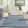 Nourison Passion Blue 80 X 100 Area Rug  805-153353 Thumb 1