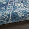 Nourison Passion Blue 80 X 100 Area Rug  805-153353 Thumb 6