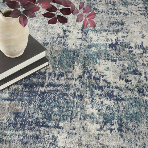 Nourison Passion White 80 X 100 Area Rug 805-153389 Image 7