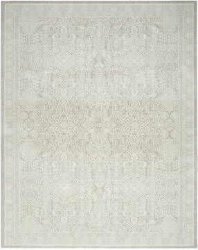 Nourison Renewed Grey Rectangle 6x9 ft Polyester Carpet 153543