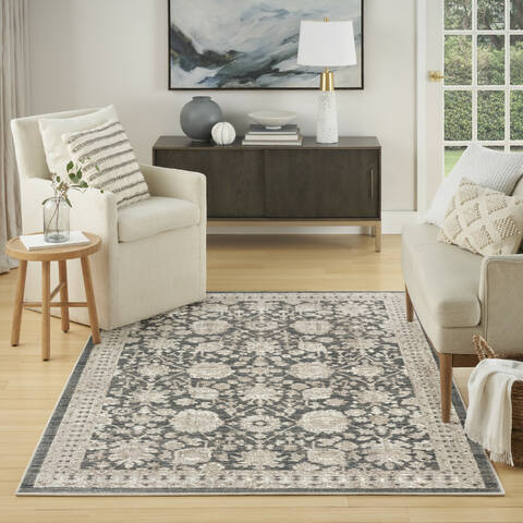 Nourison Renewed Grey 53 X 73 Area Rug 805-153551 Image 7