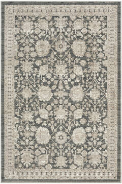 Nourison Renewed Grey Rectangle 5x7 ft Polyester Carpet 153551