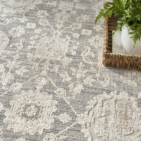 Nourison Renewed Grey 60 X 90 Area Rug 805-153553 Image 7