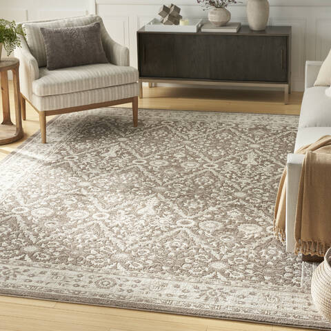 Nourison Renewed Beige 60 X 90 Area Rug 805-153570 Image 1