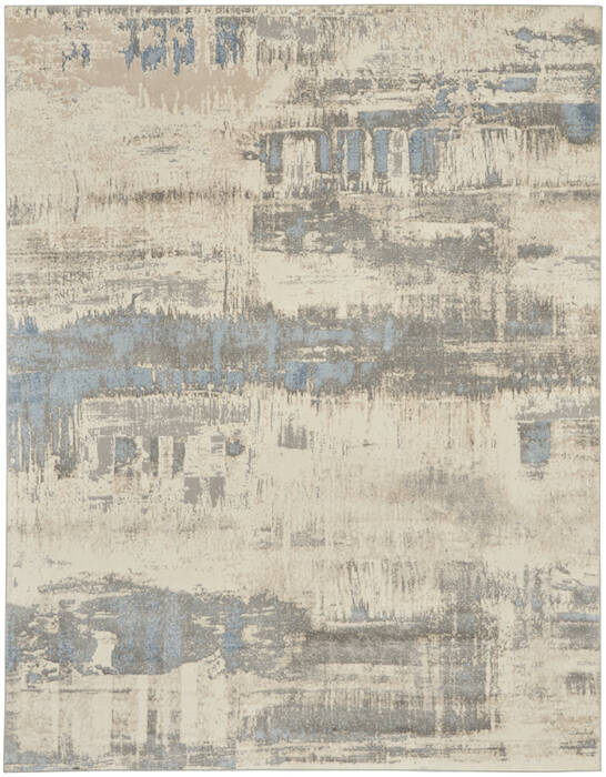 Nourison Solace Grey 80 X 100 Area Rug  805-153796 Image 0