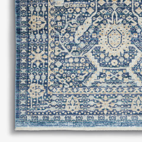 Nourison Silken Weave Blue 310 X 510 Area Rug 805-153852 Image 4