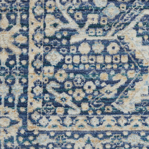 Nourison Silken Weave Blue 310 X 510 Area Rug 805-153852 Image 5
