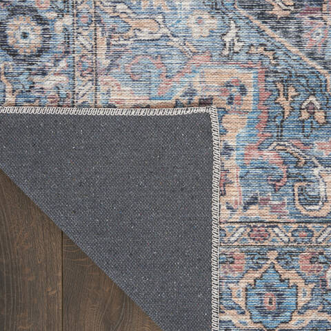 Nourison Machine Washable Series 1 Blue 92 X 120 Area Rug 805-153857 Image 2