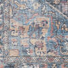 Nourison Machine Washable Series 1 Blue 92 X 120 Area Rug 805-153857 Thumb 5